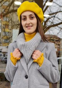 Basca rotunda casual trend sofisticata