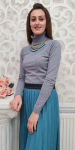 Maleta Melania gri