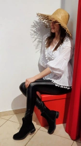 Ie ciucuri fashion alba superba