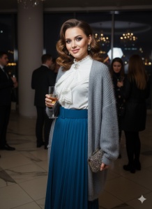 cardigan pufos modă office damă îmbrăcăminte toamnă iarnă cardigan mustard elegant