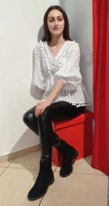 Ie ciucuri fashion alba baby doll