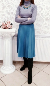 Maleta gat maneci lungi tricotaje trendy clasica