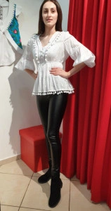 Ie ciucuri fashion alba anchior