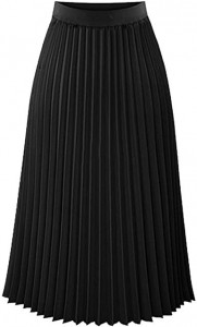 Fuste plisate fashion casual elastic
