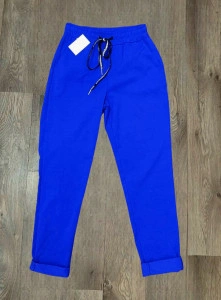 Pantaloni elastici albastru
