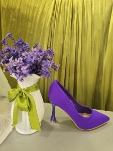Pantofi toc eleganti casual