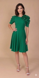 Rochie Megan verde