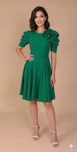 Rochie Megan verde