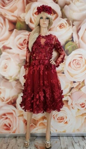 Rochie Noryela bordo
