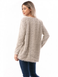 Bluza pufoasa maneci lungi casual