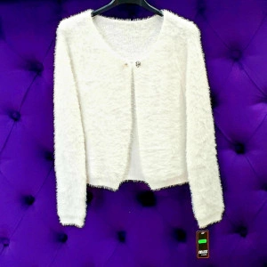 Jerse moda elegant casual brosa detasabila pufos