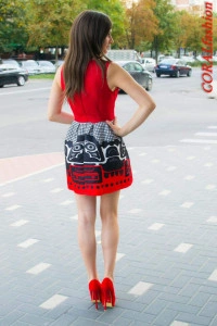 Rochia scurta casual fashion