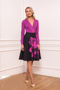 Camasa fucsia maneci lungi