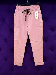 Pantaloni Gloria roz