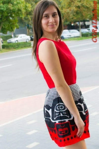 Rochia rosie mini trend