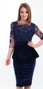 Rochie maneci trei sferturi