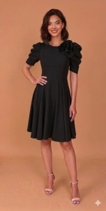 Rochie Megan neagra