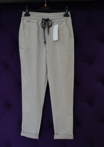 Pantaloni confortabili trend fashion casual cordon