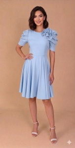 Rochie Megan blue