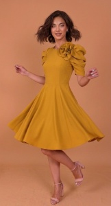 Rochie Megan bordo - Img 3