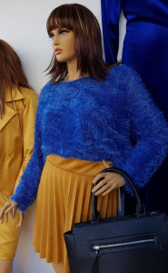 Bluza Silvia albastra