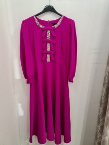 Rochie Francsina fucsia - Img 2