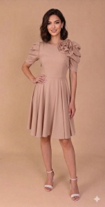 Rochie Megan roz