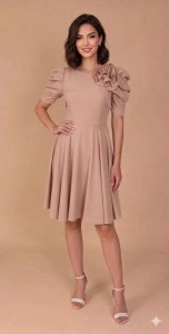 Rochie Megan roz