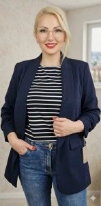 Sacou Daria bleumarin