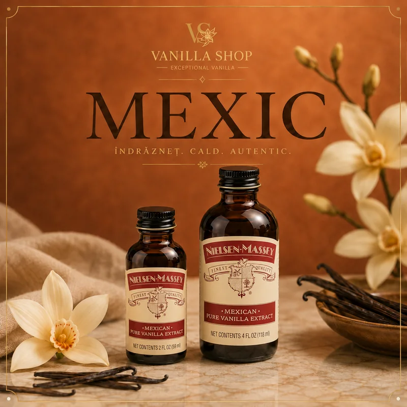Extract pur de vanilie Mexic Nielsen-Massey
