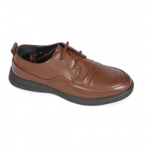 Pantofi barbati casual Johan Scarpe, piele naturala, maro 83300