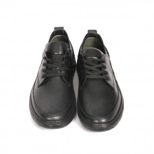 Pantofi barbati Gitanos, piele naturala, negru -K03 - Img 3