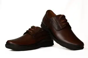 Pantofi barbati, piele naturala, Gitanos- 535 - maro - Img 2