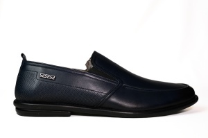 Pantofi pentru barbati, piele naturala, Gitanos- 542-blue