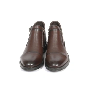 Ghete barbati piele naturala Berliner - L95355 - maro - Img 2