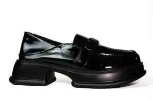 Pantofi dama, piele naturala, Angel Blue- JY3112-negru - Img 3