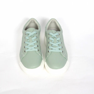 Pantofi sport dama de vara Berliner, piele naturala, verde - KD87981 - Img 3