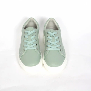 Pantofi sport dama de vara Berliner, piele naturala, verde - KD87981 - Img 3