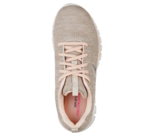Pantofi sport dama, Skechers, bej - Img 2