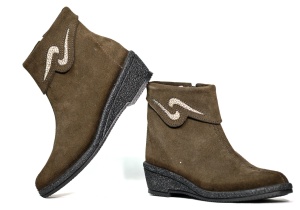 Botine dama piele naturala, Johnny-3006-maro - Img 3