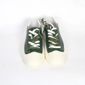 Pantofi barbati din piele naturala, fabricat in Romania-green - Img 3