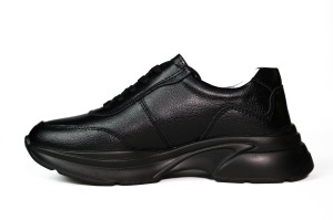 Pantofi dama, piele naturala, Angel Blue - AW2023-44-negru - Img 2