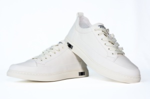 Pantofi piele barbati, Otter, alb- 19A - Img 2