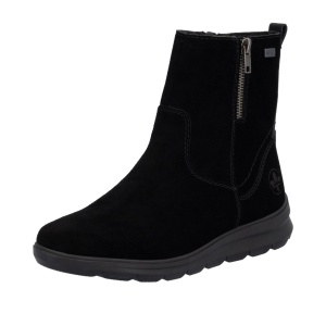 Cizme dama piele naturala, Rieker-Z0053-negru