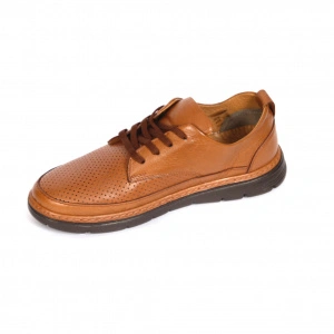 Pantofi barbati Gitanos, piele naturala, maro,K03 - Img 2
