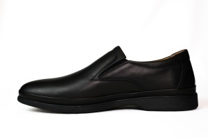 Pantofi barbati, piele naturala, Gitanos, negru - 8264