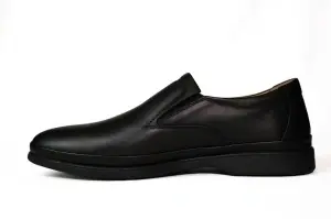 Pantofi barbati, piele naturala, Gitanos, negru - 8264