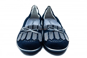 Pantofi copii Melania, piele naturala, blue -6056
