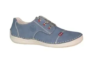 Pantofi damă Rieker - albastru - Img 2