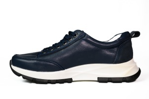 Pantofi dama sport, piele naturala, Angel Blue- T5016, navy - Img 2